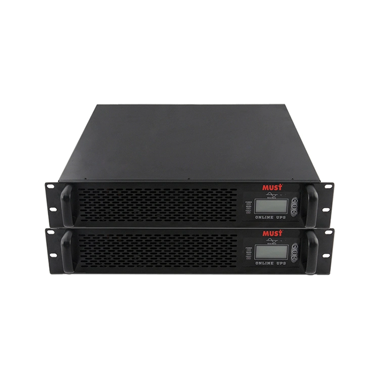 3u 6kVA 10kVA Rack Type Online UPS