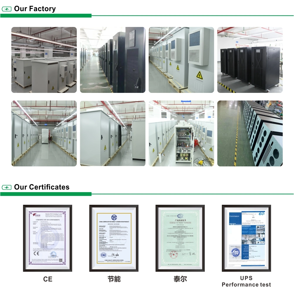 Everexceed 550kVA Prm Plus Online UPS 3/3 Phases for Computer, Data Center.