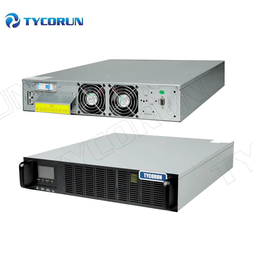 Tycorun 1kVA-10kVA Rack Mount Online Uninterrupted Power Supply UPS for It Cabinet, Data Center