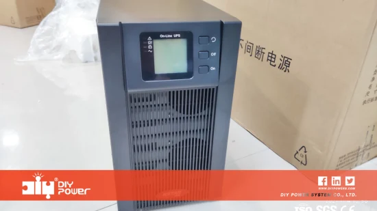 UPS Uninterruptible Power Supply 3 Phase Online Rack Mount 1kVA 3kVA 5kVA 10kVA on-Line Double Conversion China Factory