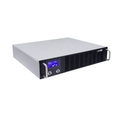 Rack Mount Online UPS with External Li-ion Battery and Charger